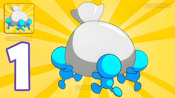 Garbage Collectors Gameplay Walkthrough Part 1 - Tutorial Pick Up Clean The Trash (Android,iOS)