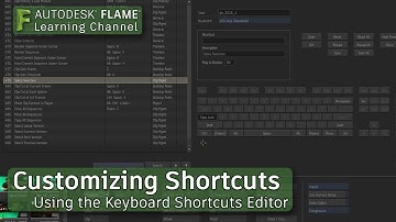 Customizing Keyboard Shortcuts - Flame 2018.1 Update