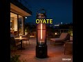 Portable Short Wave Halogen Infrared Heater Tower Electric Patio Heater for Indoor Outdoor Home