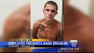 Corning bank robbery leads to arrest