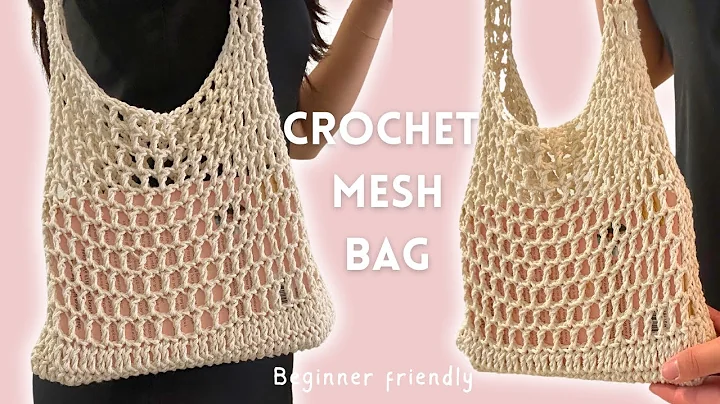 Crochet Mesh Bag | Beginner Friendly