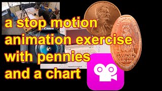 Moving Pennies - Timing & Spacing In Animation At 12Fps