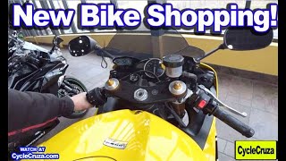 NEW Motorcycle Shopping