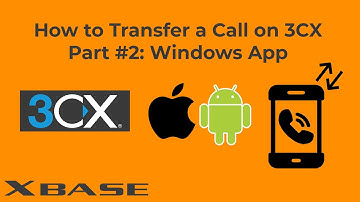 How to Transfer a Call on the Mobile App | 3CX Basics