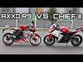 Shineray CHIEF II vs Axxo R9  | Piques , carreras de motos  2020 😨