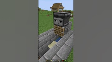 SIMPLE Automatic SugarCane Farm In Minecraft #shorts #short #shortvideo #minecraft #minecraftshorts