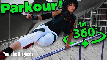 HARDCORE PARKOUR...in 360! - Game Lab 360 Video