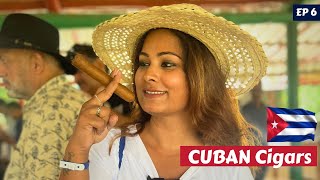 I Learnt to Roll Cigars in CUBA 🇨🇺 | Right Way to Roll & Smoke Cigars | DesiGirl Traveller in Havana