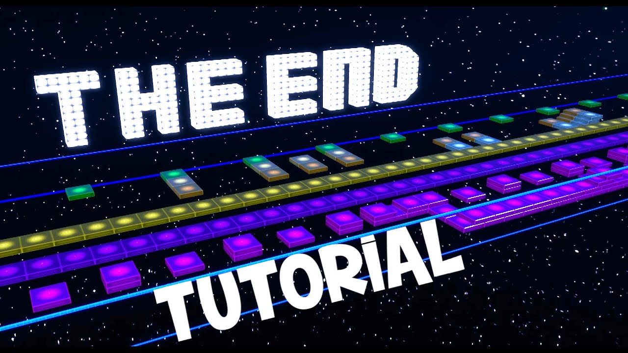 [TUTORIAL] Fortnite The End REMIXED! (Fortnite Music Blocks)