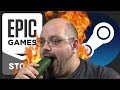 The Epic Games Store vs Steam | A Terrible Take From ReviewTechUSA