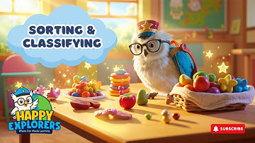 Sorting & Classifying for Kids | Fun Learning with Orbit the Owl 🦉✨ | Math Learning Adventure