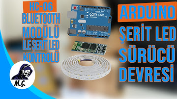 BLUETOOTH SENSÖR İLE ŞERİT LED KONTROL ETME NASIL YAPILIR | DETAYLI ANLATIM | ARDUİNO DERSLERİ #3