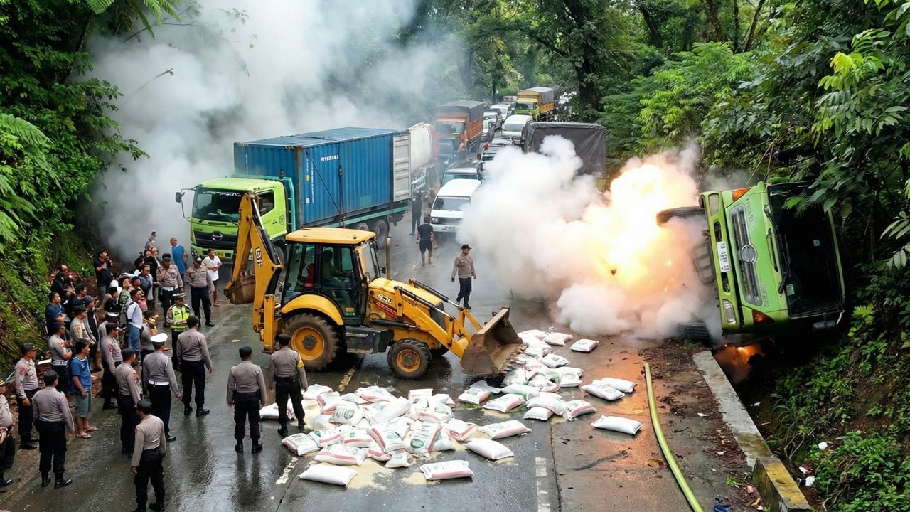 KABAR BURUK HARI INI !!! MENIT-MENIT SITINJAU LAUIK LUMPUH TOTAL, Alat Berat Sampai Dikerahkan