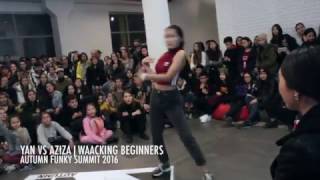 Download lagu Yan vs Aziza | 1/2 Waacking Beginners | Autumn Funky Summit 2016