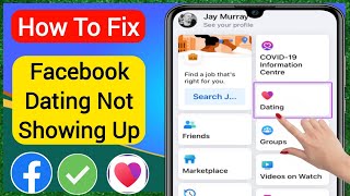 How To Fix Facebook Dating Not Showing (2023) | Fix Facebook Dating Unavailable