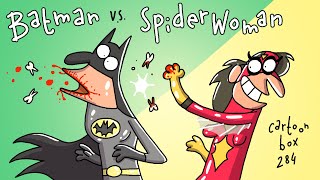 ⁣Batman & Spider-Woman | Cartoon Box 284 | by Frame Order | Hilarious movie parody cartoons