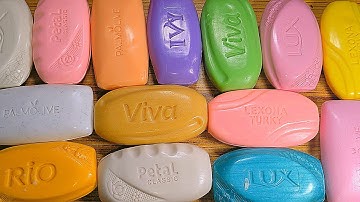 Very Nice ASMR Soap Unwrapping Soaps Relaxing Sound International ASMR Unboxing  Soap Satisfying