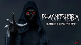 🔴 Phasmophobia | Trying Out New Update | Trio Challenge Mode 🔴