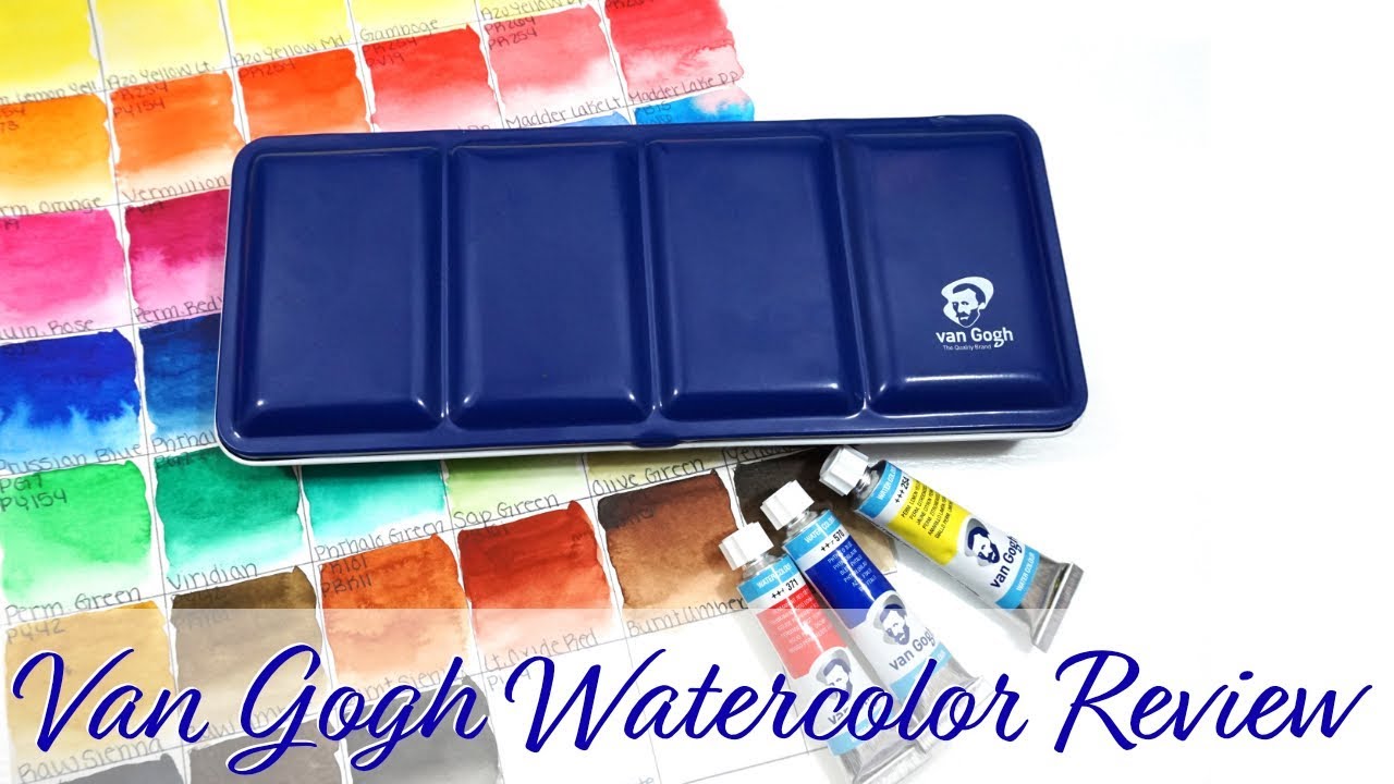 Van Gogh Watercolour Metal Case Half Pans 36 Set 