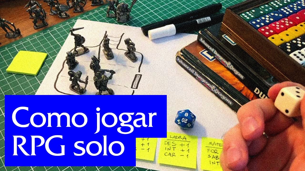 COMO JOGAR RPG DE MESA  Para iniciantes! 