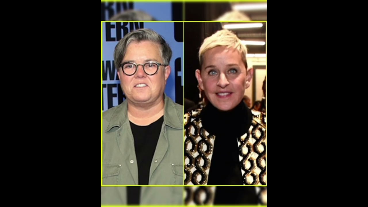 Rosie O'Donnell Reveals How Ellen DeGeneres Hurt Her Feelings YouTube
