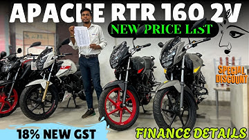 Apache RTR 160 2V अब और सस्ती! जानिए 2025 की नई कीमत GST कट के बाद!