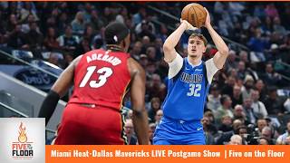 Heat drop to 0-4, wasting Giannis triple-double: Mavericks at Heat Postgame | Five on the Floor