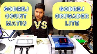 Best Godrej Currency Counter &amp; Authenticator: Crusader Lite or Count Matic? (Comparison &amp; Review) ▶️