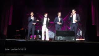 The Tenors w Chris Duffley Lean On Me 5-10-17