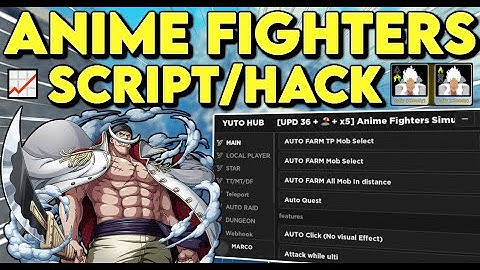 [Update 37📈] Anime Fighters Simulator Script Hack GUI: Auto Farm, Auto Dungeon, Get Fighters, & MORE