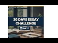 ESSAY BRAINSTORMING | DAY 1 OF 30 DAYS ESSAY CHALLENGE | 71st BPSC MAINS | UPPCS | UPSC