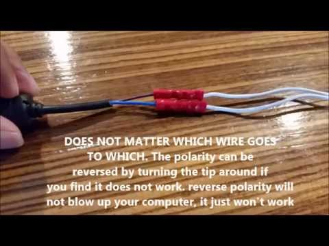 EASIEST how to fix laptop charger cord