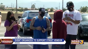 Community comes together to help teen street vendor in viral video
