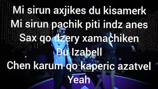 Ponch ft. Vnasakar - Izabell  (Lyrics) Resimi