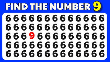 Find the ODD One Out - Numbers and Letters  Edition | Can you find the odd letter in 15 seconds