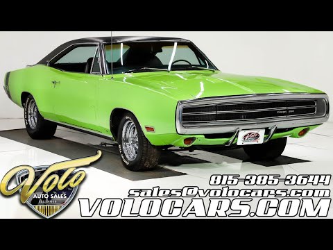 Video 1970 Dodge Charger SE for sale at Volo Auto Museum... - youtube