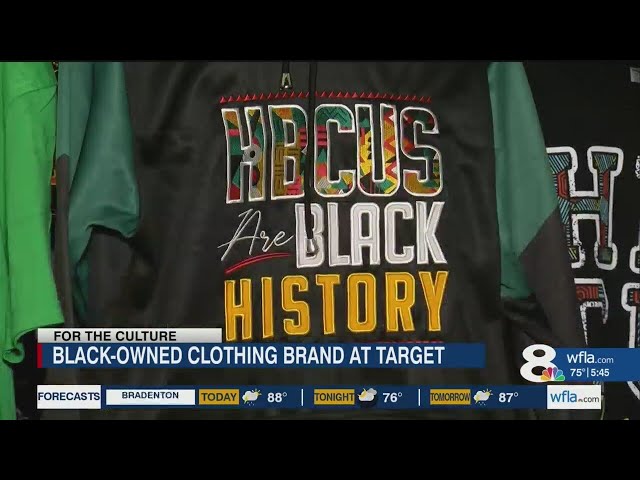 Local Black-owned HBCU clothing brand now in Target stores 