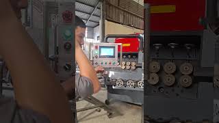 Test máy bẻ đai CNC SERVO CHIHO