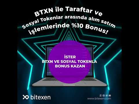 bitexen ile bonuslu al sat özelliği geldi ayrıca linkten üye ol 5btx hediye