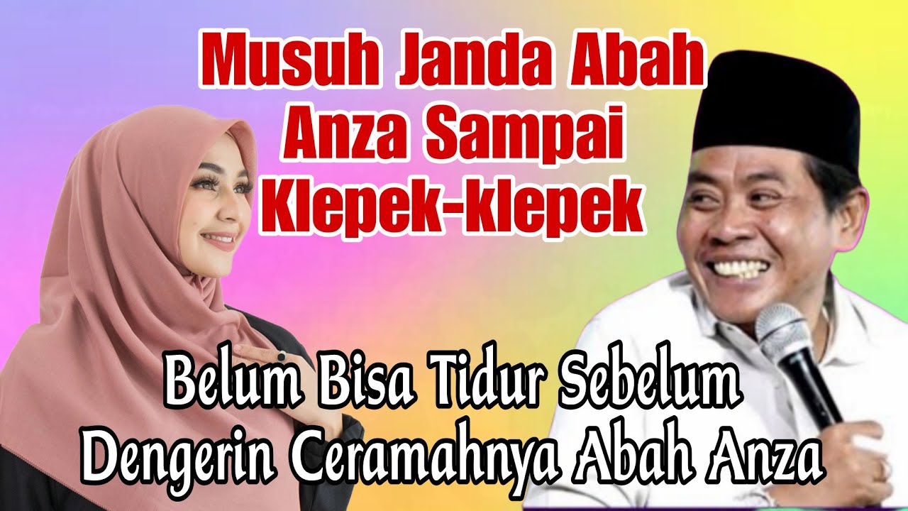 VIRAL🔥JANDA PENJUAL LONTONG BELUM BISA TIDUR SEBELUM DENGERIN SUARANYA ABAH ANZA - LUCU POOLL