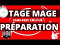 Tage mage 2024  entrainement calcul