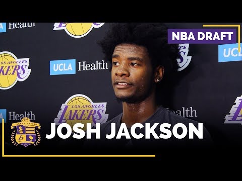 Lakers Workout Kansas' Josh Jackson (FULL INTERVIEW)