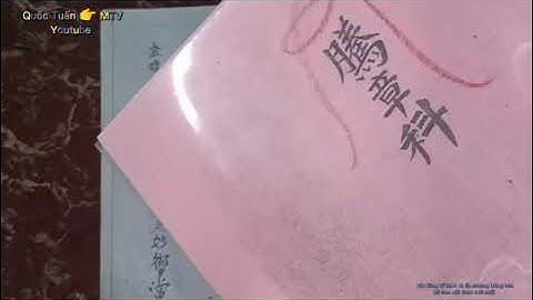 học chứ nho (chứ nôm dao) bài mới tiếp theo _ zen mong hù (ho đoong đăng) #Tâu man #