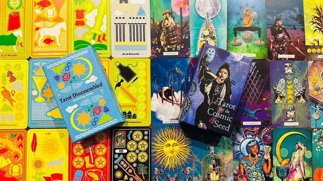 Red Wheel/Weiser - Tarot Disassembled & Tarot of the Cosmic Seed | Unboxing and Silent Flip-through