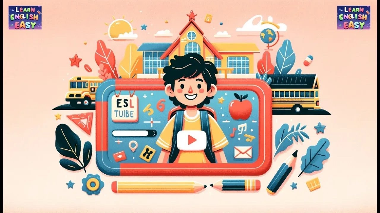 The Giraffe and the High Leaves | Basic English Vocabulary for Kids