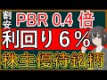 【１分でわかる】日本フエルト　超割安な利回り6％株主優待銘柄【3512】