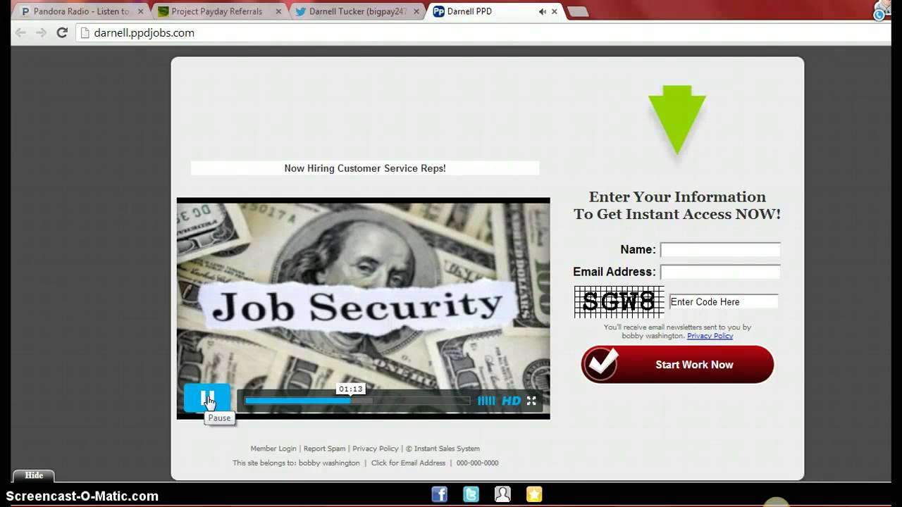 Easy Income Made With Project Payday!