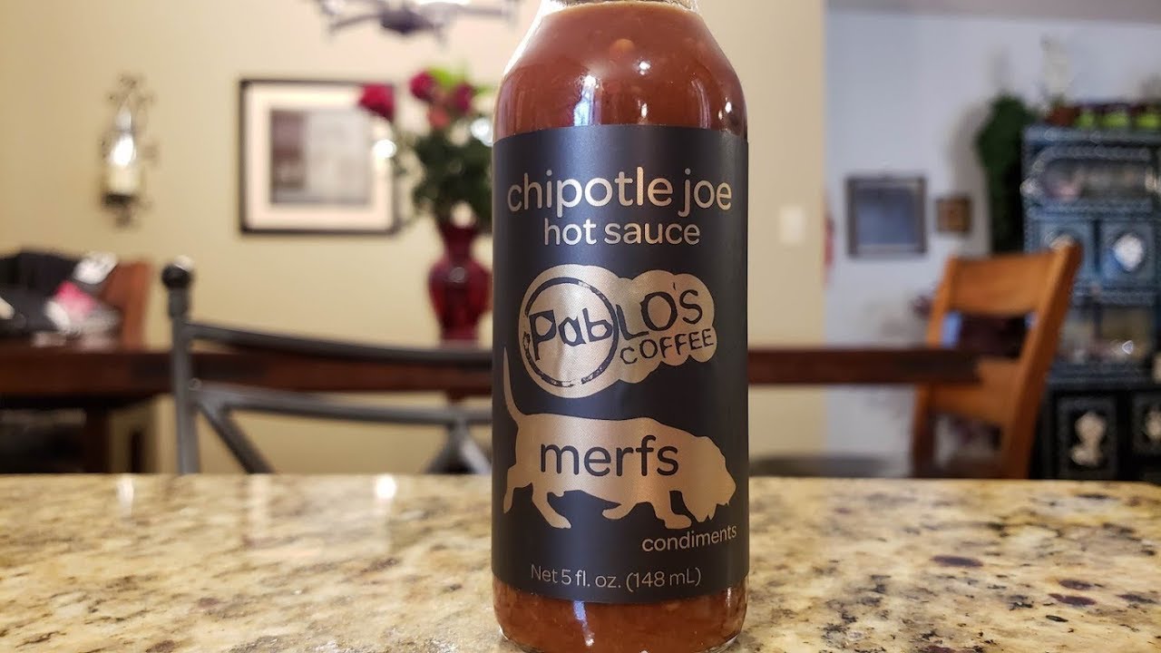Merfs Condiments "Chipotle Joe" Hot Sauce with Pablo's Coffee Review
