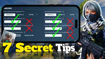 7 SECRET Settings and Tips For Delta Force Mobile- Bangla - #deltaforce #tipsandtricks #gaming #fps