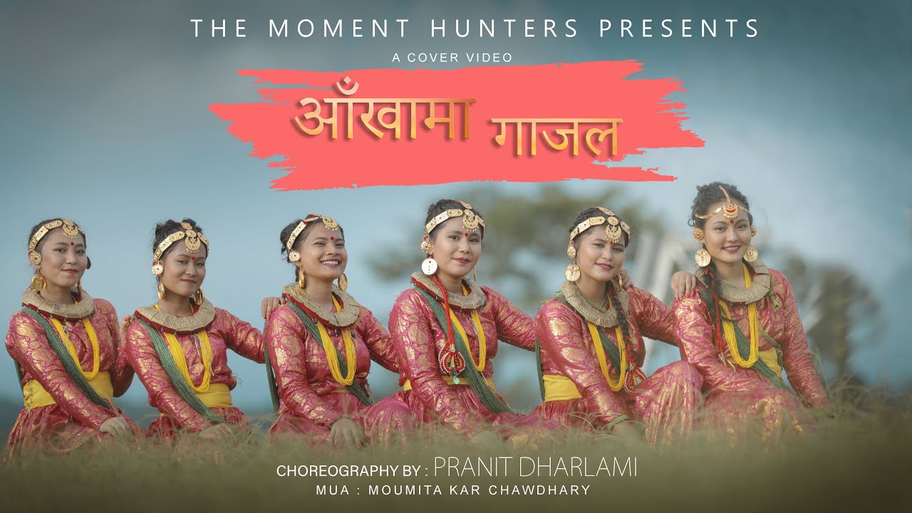 Aakhama Gajal   A  Cover Dance Video By The Dancing Soul   The Moment Hunters